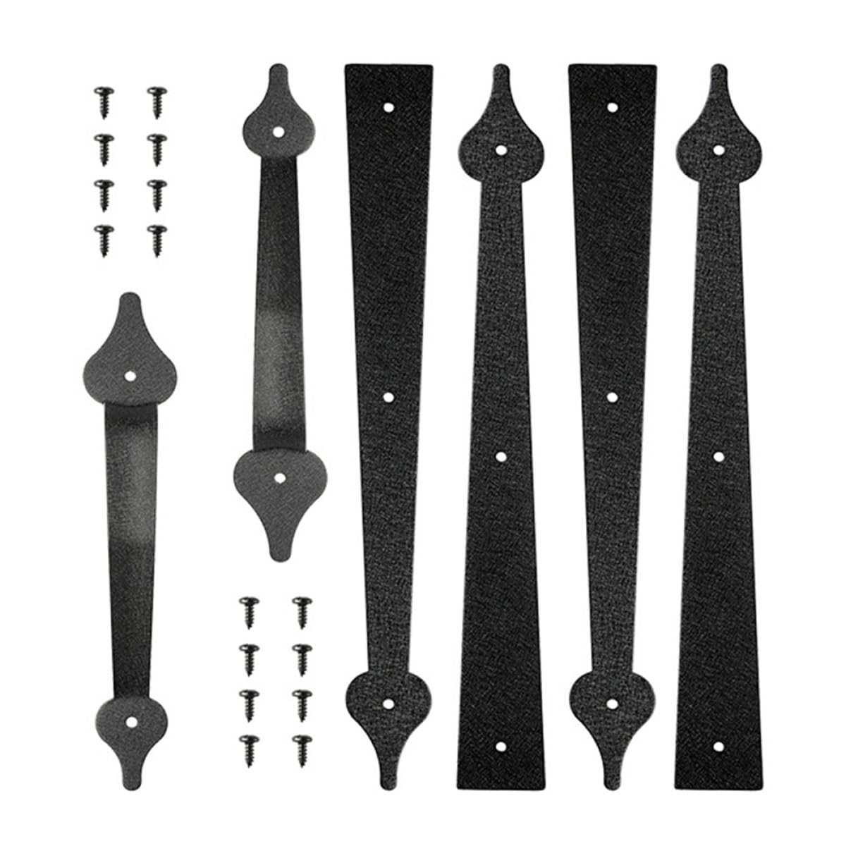 Bisagra Negro de Puerta de Acero Carbono al Manija de Garaje