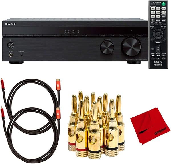 Sony STRDH590 - Receptor AV multicanal 4k HDR con cable HDMI de engranaje Deco 🥇✔️ ® A Pedido 🏆™
