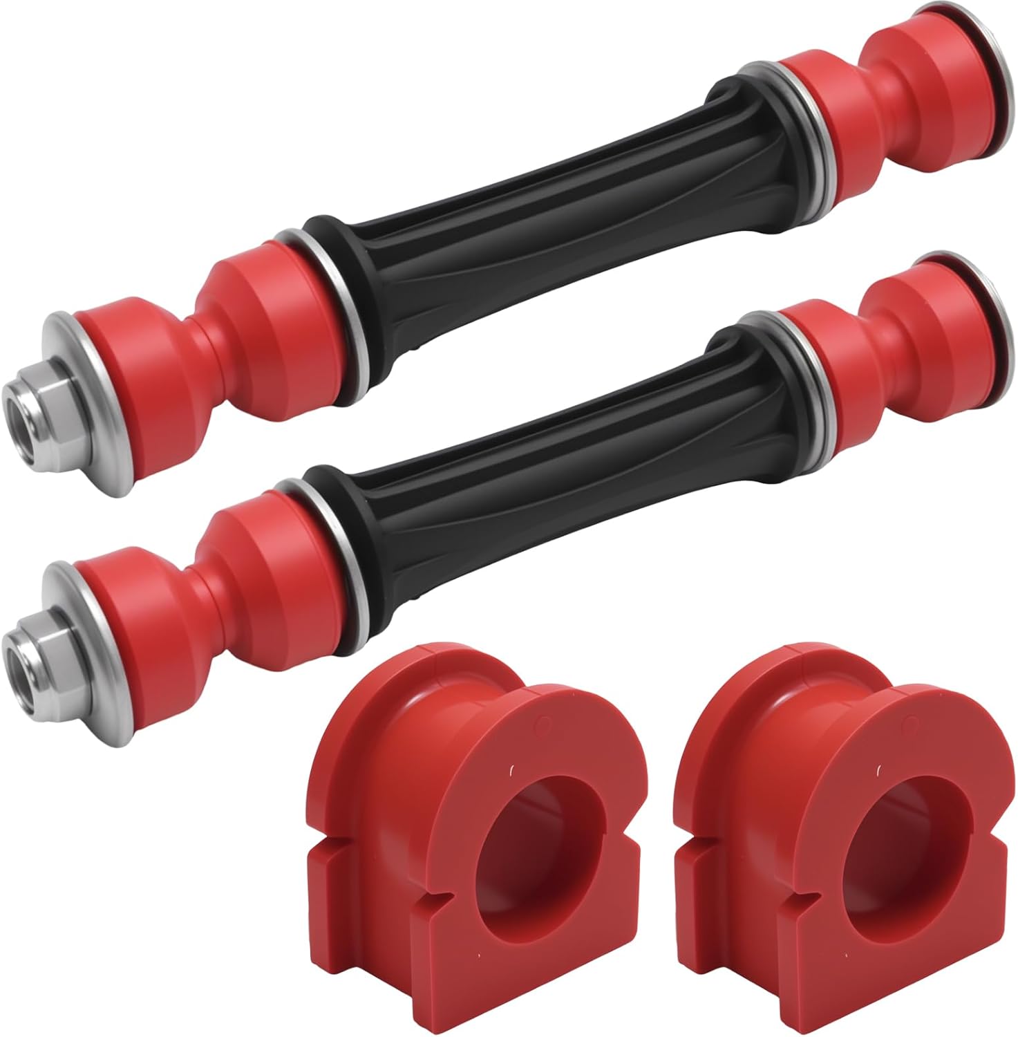 K200222 Sway Bar Links with Bushings Fit for Chevy Silverado Suburban Tahoe for Sierra Yukon, Replaces K700432 K700538
