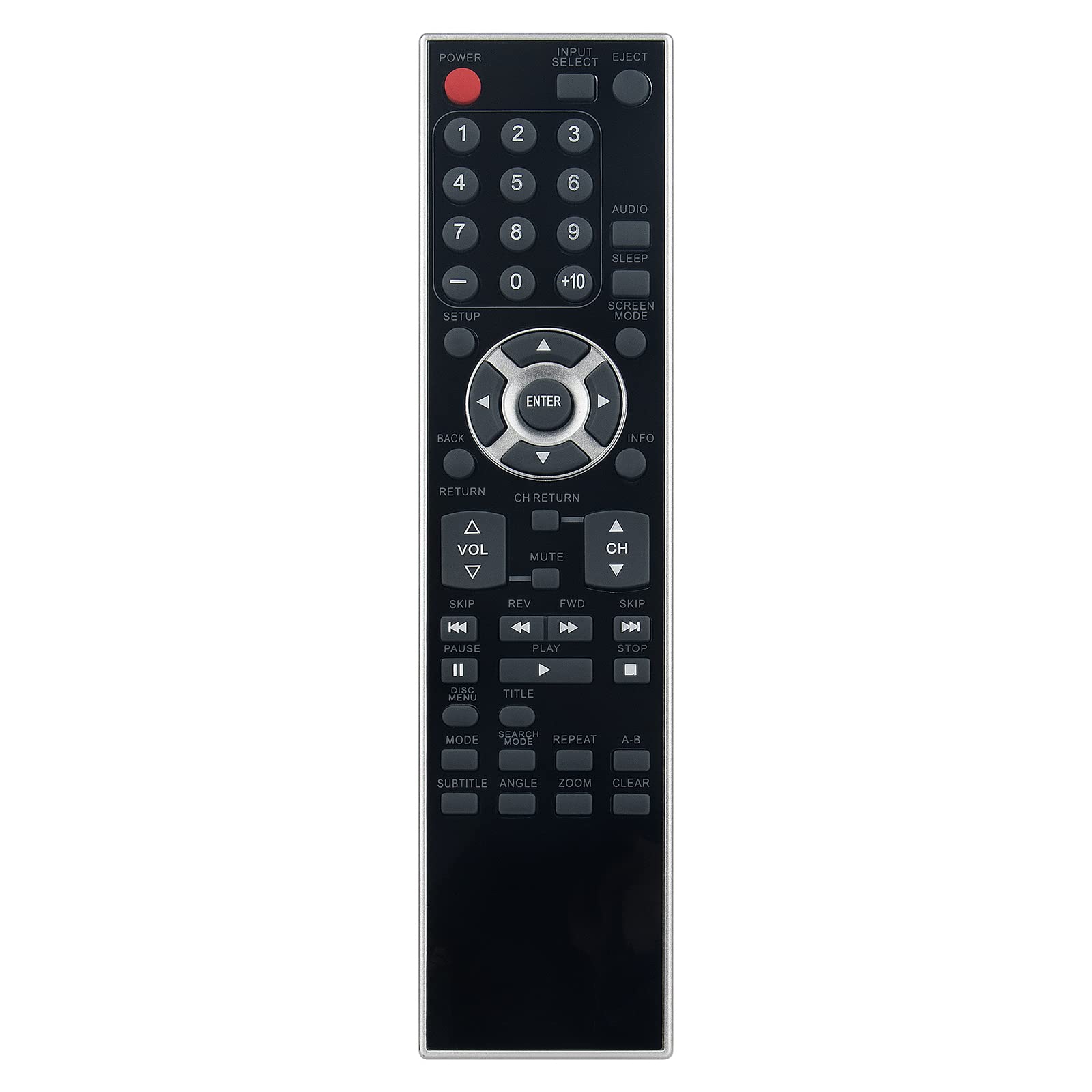 Econtrolly NF013UD Replaced Remote Control fit for Sylvania TV 6626LDG 6626LDGA LD320SS8A LD370SC8 LD370SC8S LD320SS8 LD370SS8M2 LD370SS8 RTNF013UD