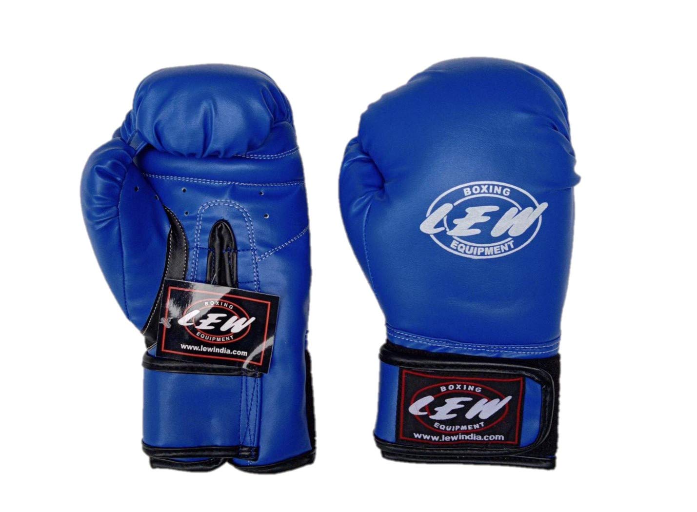 Sponsored Ad - LEW Boys Flock Filled Training Boxing Gloves -Junior/Synthetic Leather. Ideal for Beginners and Children