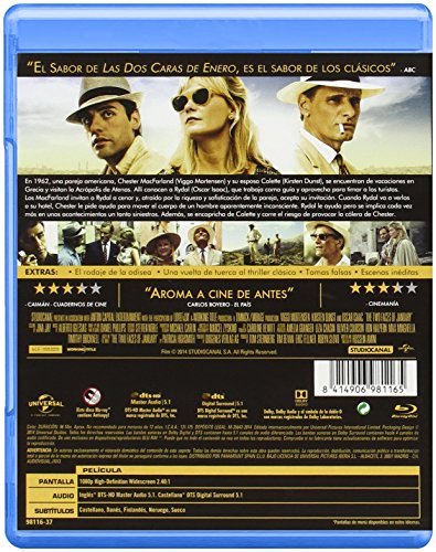 Las Dos Caras De Enero [Blu-ray]