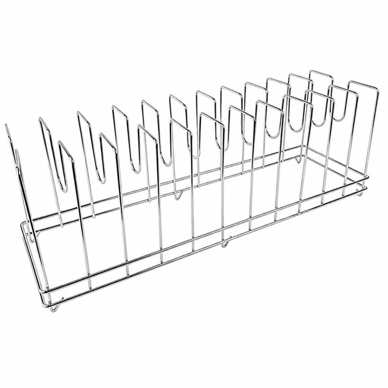 KESOTO Soporte Mesa Antioxidante Estante, 11 Ranuras, 72 × 22 × 25 Cm