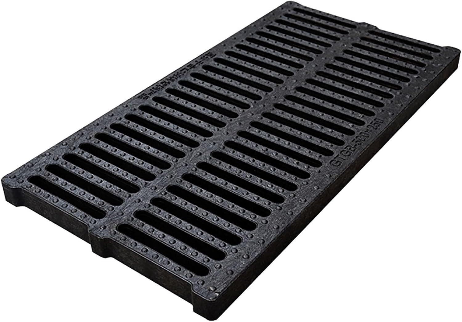 Coperture rettangolari di scarico per lavandini e lavelli da bagno, in plastica resistente, piastra di copertura e filtri (50 x 35 x 4 cm)