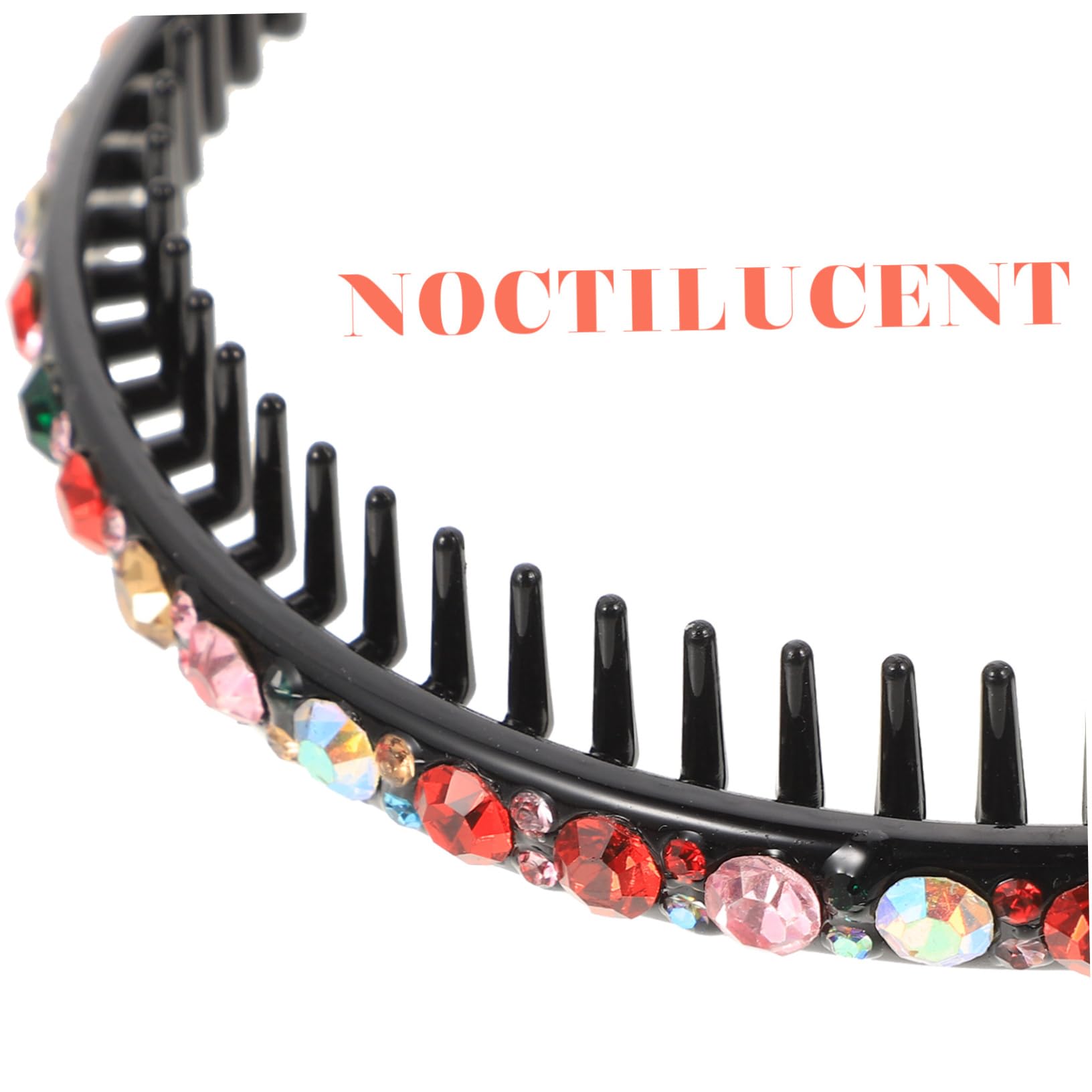 20 pezzi strass dentati per capelli cerchi per capelli per delicata testa sciarpa turbante bandana donna accessorio riutilizzabile per
