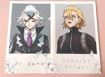 Dr.STONE マルイ お花見 缶バッジ スタンリー 8点セット ドクターストーン マルイ 花見 缶バッジ スタンリー・スナイダー