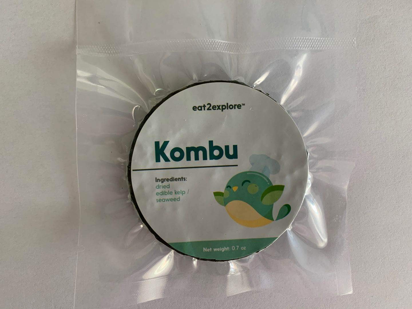 Hello Seaweed Dried Kelp Cooked (1200g,60 Pieces)