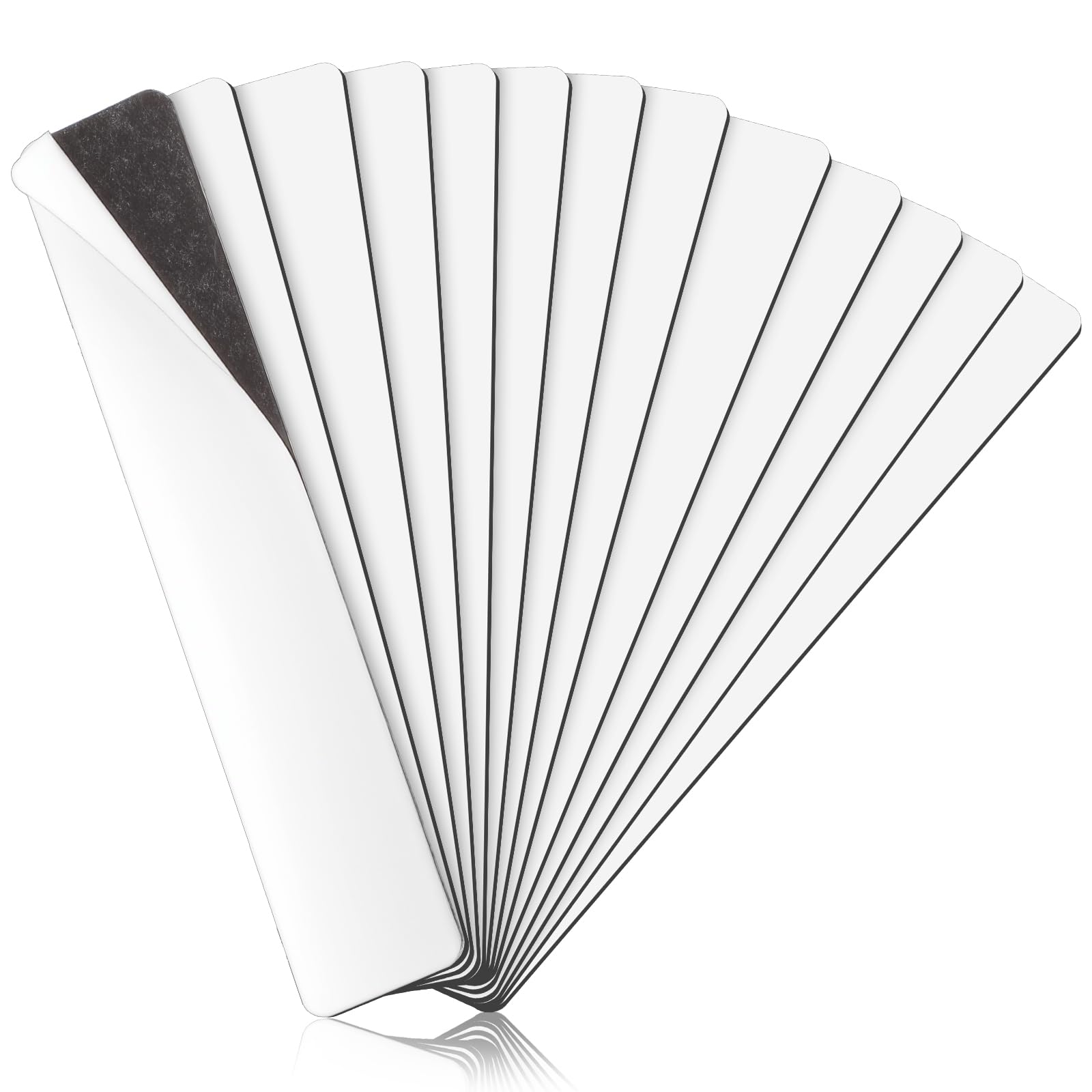 Elastyczne paski magnetyczne, prostokątne, płaskie magnesy, taśma magnetyczna z samoprzylepnym spodem, mocne magnesy na lodówkę, taśma do majsterkowania, tablic suchościeralnych, organizacji domu