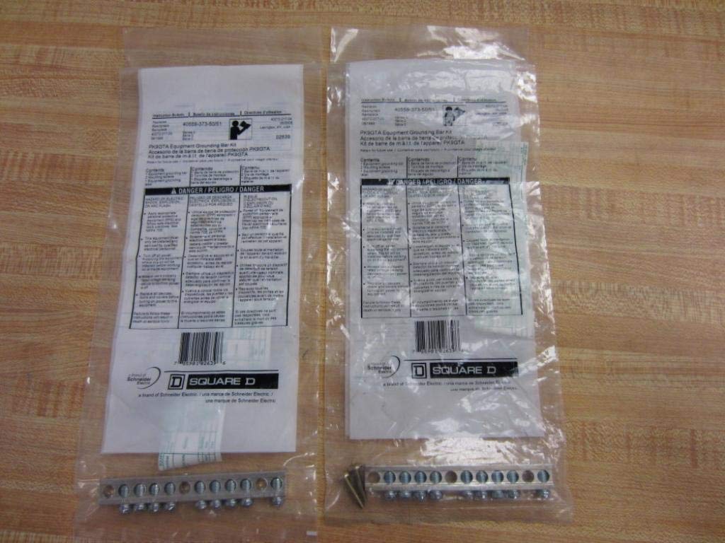 Square D PK9GTA Grounding Bar Kit (Pack of 2)