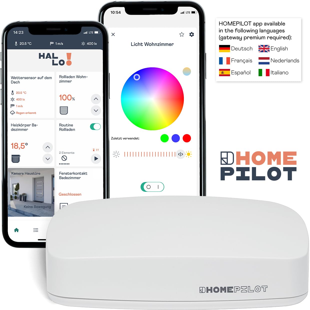 HOMEPILOT - addZ-Stick, Zigbee Erweiterung für das Gateway premium - weitere Smart-Home Produkte integrieren (LED Lampen und Zwischenstecker/Steckdose mit ZigBee 3.0 Funk)