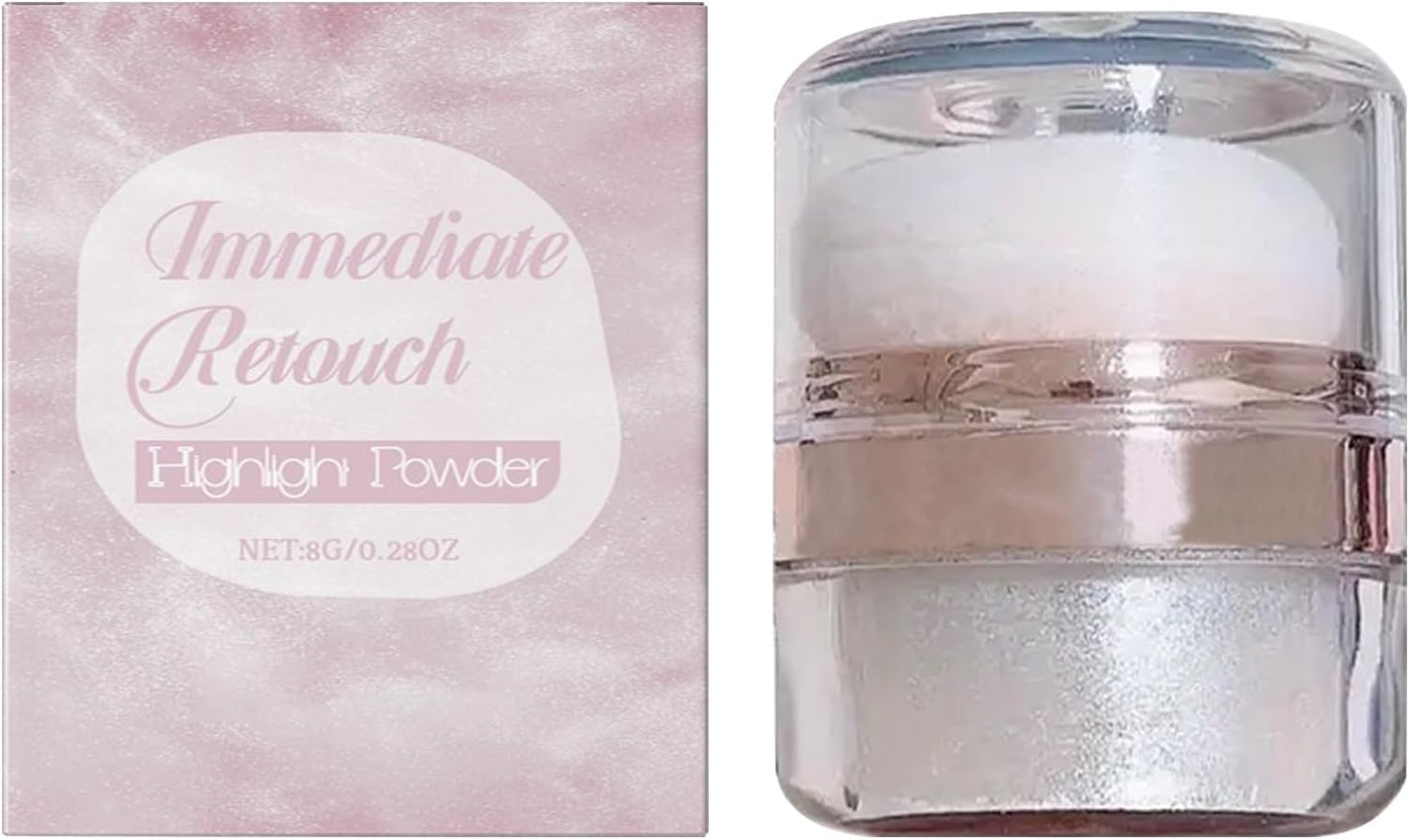 Body Shimmer Powder, Glitter Body Highlighter Powder, Face Luminizer, Versatile Application, Contouring and Glow, 3G, for Women and Girls