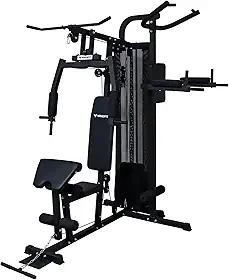Estação de Musculação Completa com Barra Paralela Yangfit