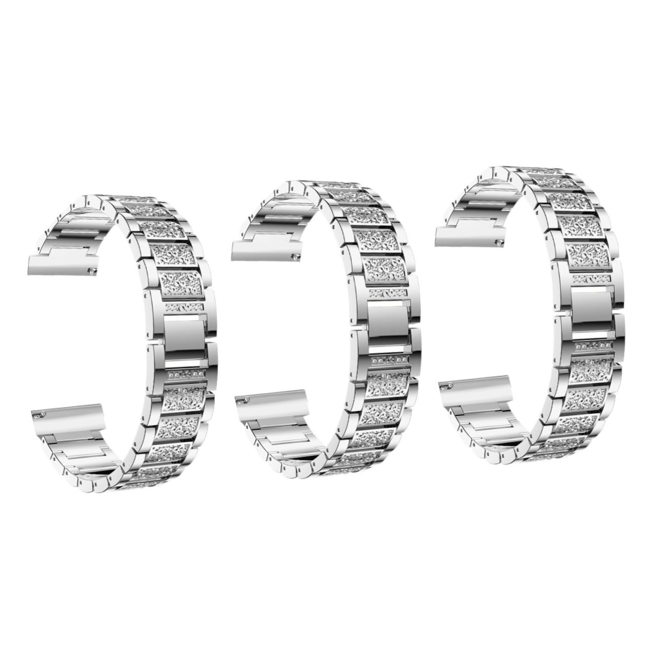 Artibetter 3 Piezas Correa de reloj bandas de reloj inteligente pulsera de cadena para pulsera de reloj inteligente correas de reloj de repuesto ver correa de repuesto