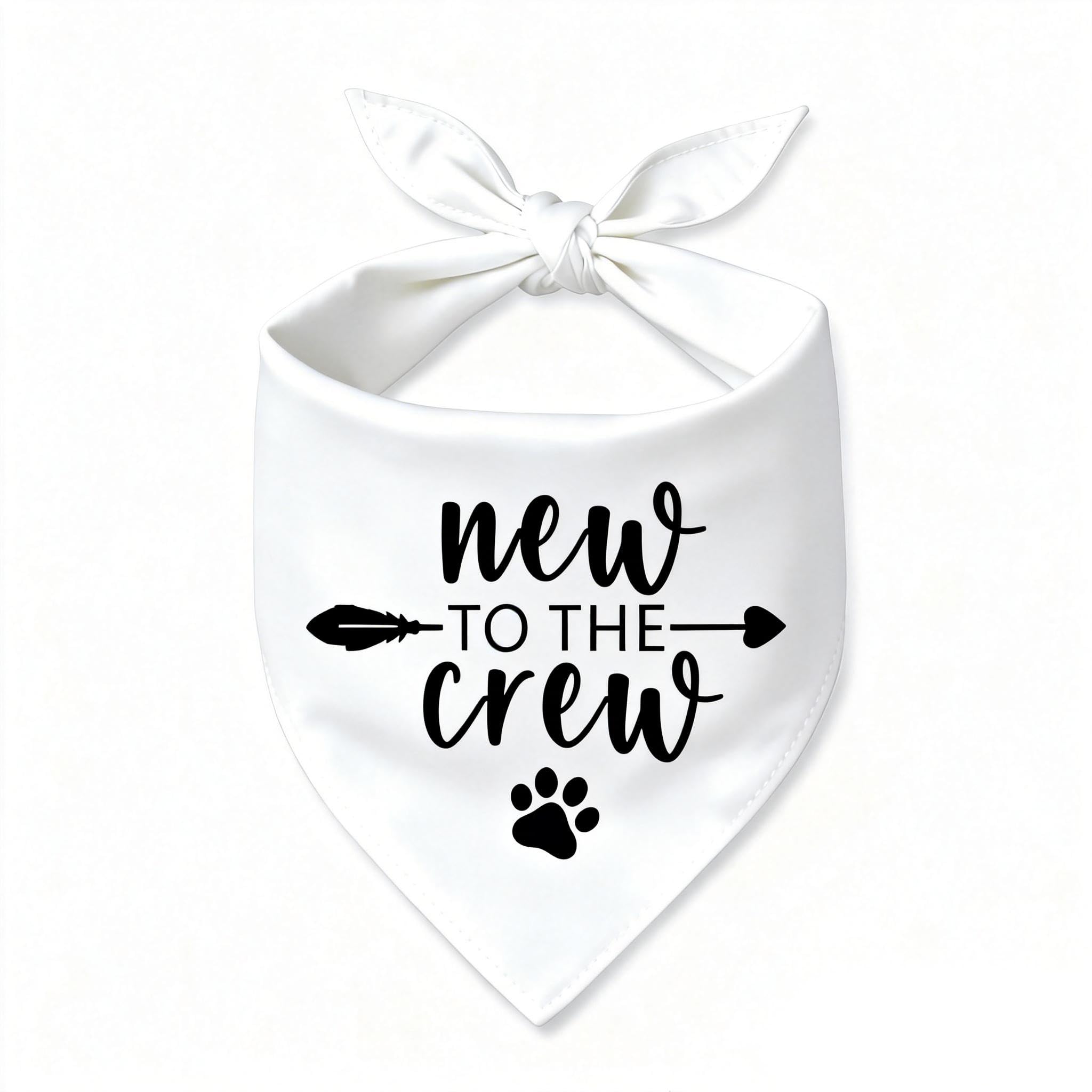 Bandana rose pour chien pour annoncer sa grossesse sans stress
