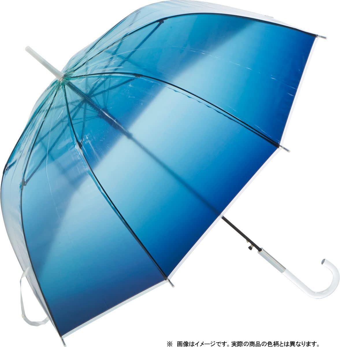 Amazon.co.jp: Miyajima Long Umbrella 60cm Pop-Up Vinyl Gradient