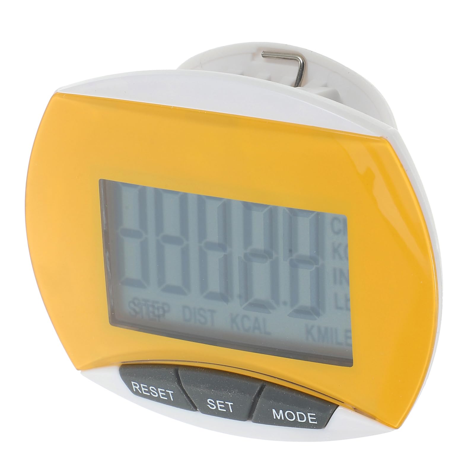 Gogogmee Multi Functional LCD Pedometer with Clip for Walking and Running Display Fitness Goal Monitor Accurate Distance and Calorie Counter for All Ages