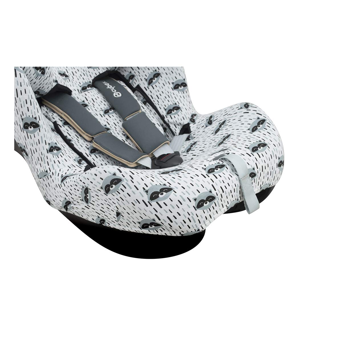 JYOKO KIDS Copriseduta per Cybex Sirona M2, Z e GB Vaya (Raccoon)