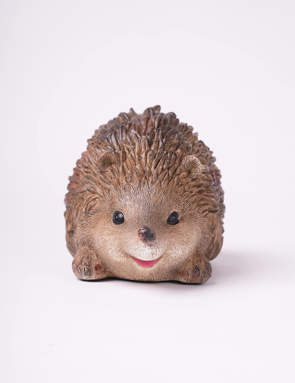 HAUCOZE Animal Statue Gifts Modern Sculpture Home Decoration Hedgehog Figurine Table Centerpiece Crafts Polyresin Arts 8.7inch