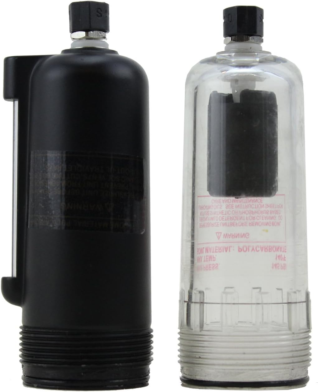 MiltonExelAir EX25RFBA-P Mini Polycarbonate Replacement FRL Air Filter Bowl