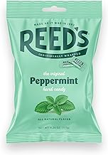 Reed’s Individually Wrapped Peppermint Candy | Traditional Peppermint Hard Candy | Reed’s Candy Hard Peppermint Minty Fresh and Surprisingly Sweet Brought To You By Iconic Candy | 6.25oz Peg Bag (1)