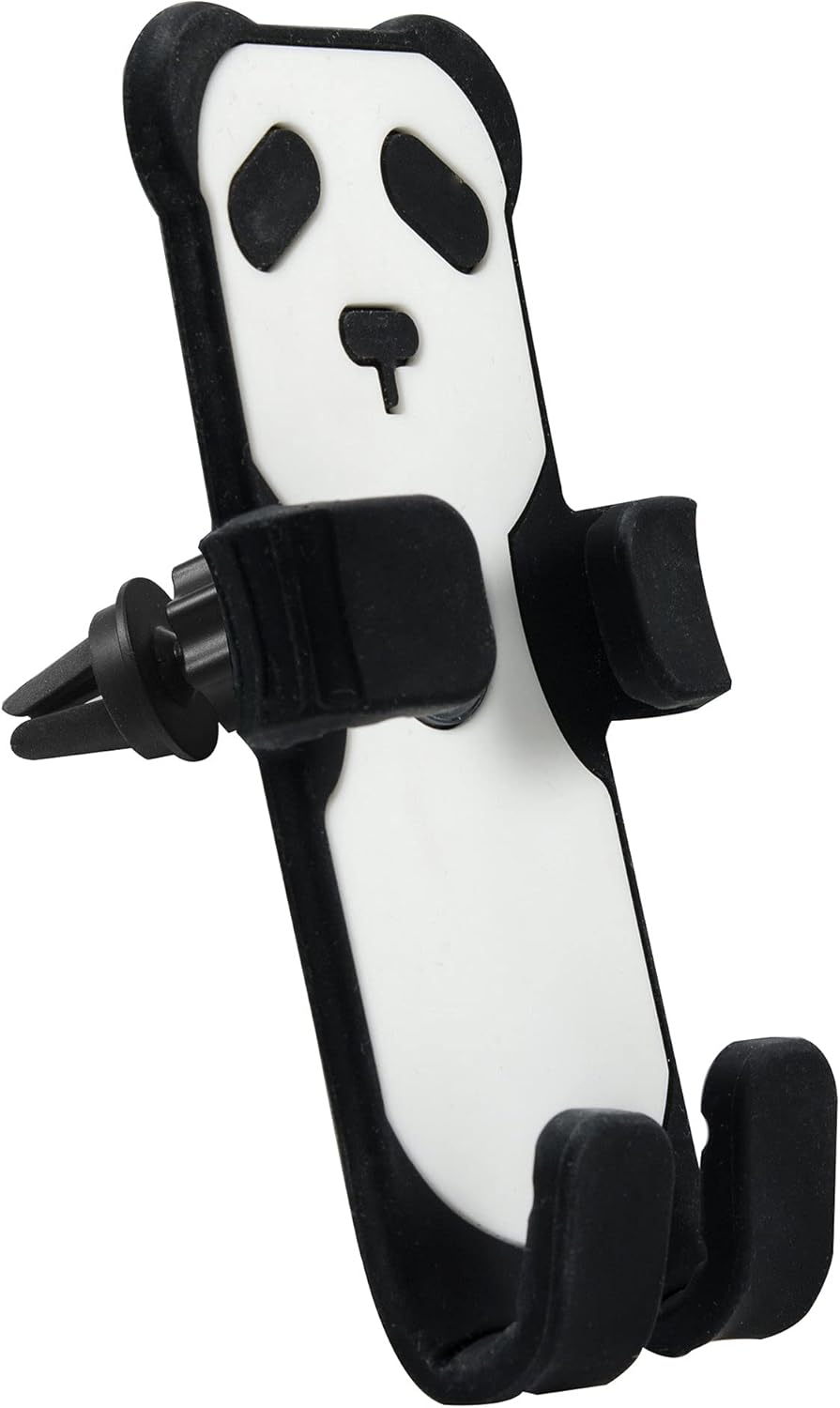 Alpena Hug Buddy Air Vent Universal Car Cell Phone Holder, Adjustable, Mount Compatible with iPhone, Samsung Galaxy, LG, Google, Nexus 5X, and Most Smartphones, Bamboo The Panda