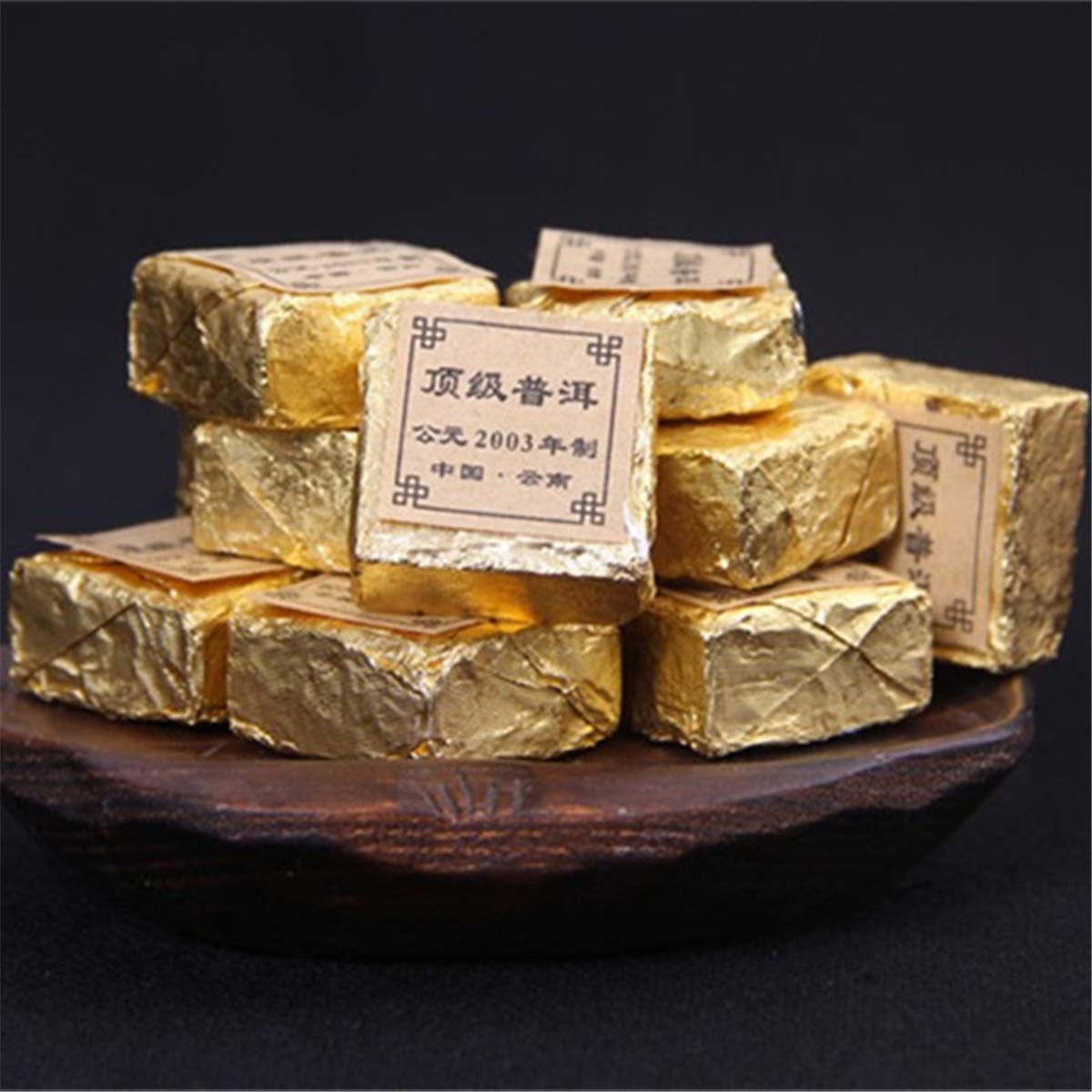 プーアル茶 圧縮茶 15個入り 楽天市場】プーアル小沱茶 とう茶 たっぷり業務用500g入り