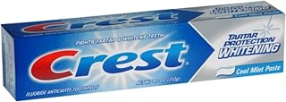 Crest Tar Sm Mnt Wht Size 8.2z Crest Tartar Protection Tartar Control Toothpaste Cool Mint Paste 8.2 Ounce