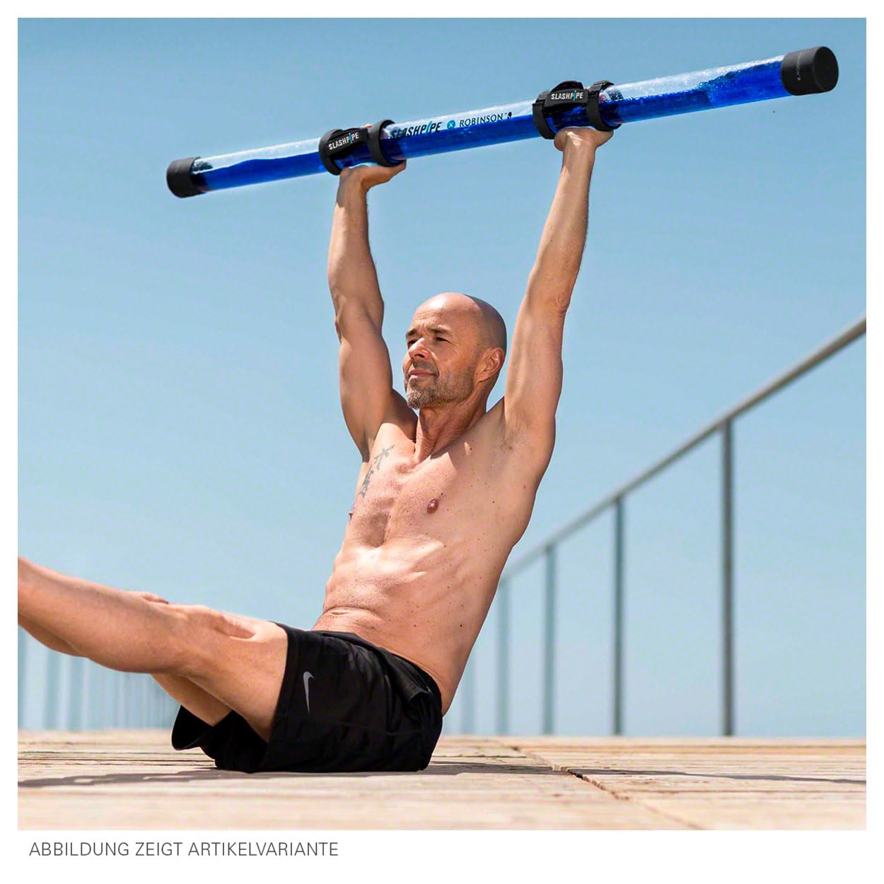 Fit | Kraftausdauertraining für Fortgeschrittene | Group-Fitness & Personal-Training | Ähnelt Langhanteltraining | Inkl. Handschlaufen & Endkappen