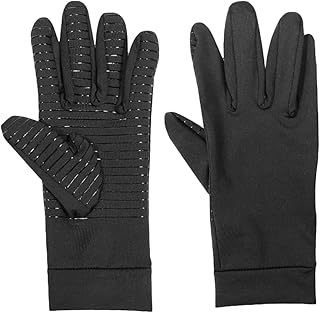 SEWOART 1 Pair Gloves Fashion Gloves Cycling Gloves Compression Gloves Copper Gloves Arthritis Full Finger Gloves Osteoarthritis Gloves Copper Compression Gloves Chic Gloves Elastic Gloves