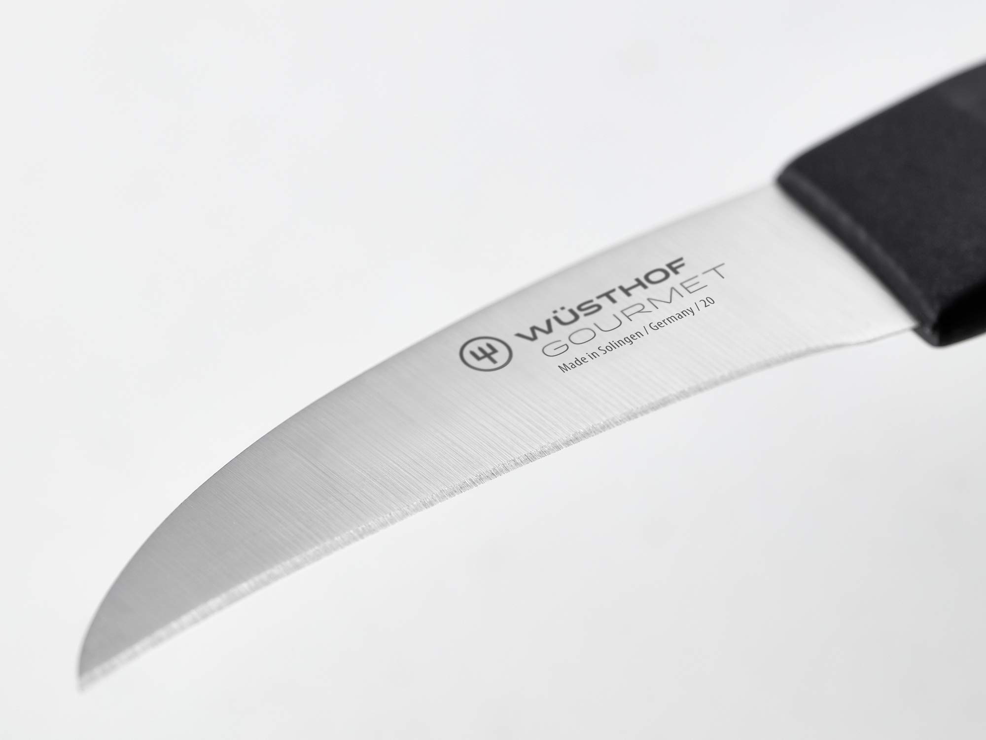 WÜSTHOF Gemüse-Messersatz 3-teilig, Gourmet (1125060310), inkl. 1 Schälmesser (6 cm Klinge), 2 Gemüsemesser (je 8 cm), für Spülmaschine, Messer Set, Rot