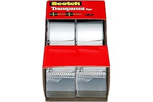 Scotch Transparent Tape, 2 Rolls, 3/4 in x 250 in: The Perfect...