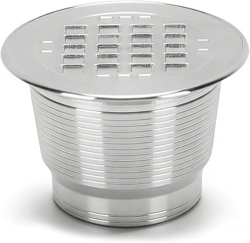 YUEHISY Capsule de café Réutilisable, Dosettes Rechargeables en Acier Inoxydable