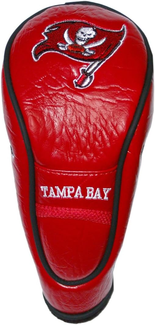 Team Golf NFL Tampa Bay Buccaneers Hybrid Golf Club Headcover, Velcro Closure, Velour lined for Extra Club Protection
