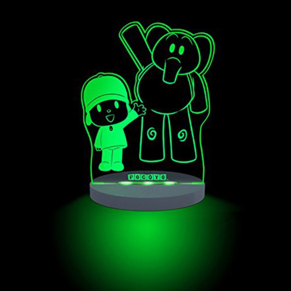FUNLIGHT Pocoyo & Elly LED Night Light with Remote Control. Choose Colours, dimmer, Set Timer, auto Colour and More!