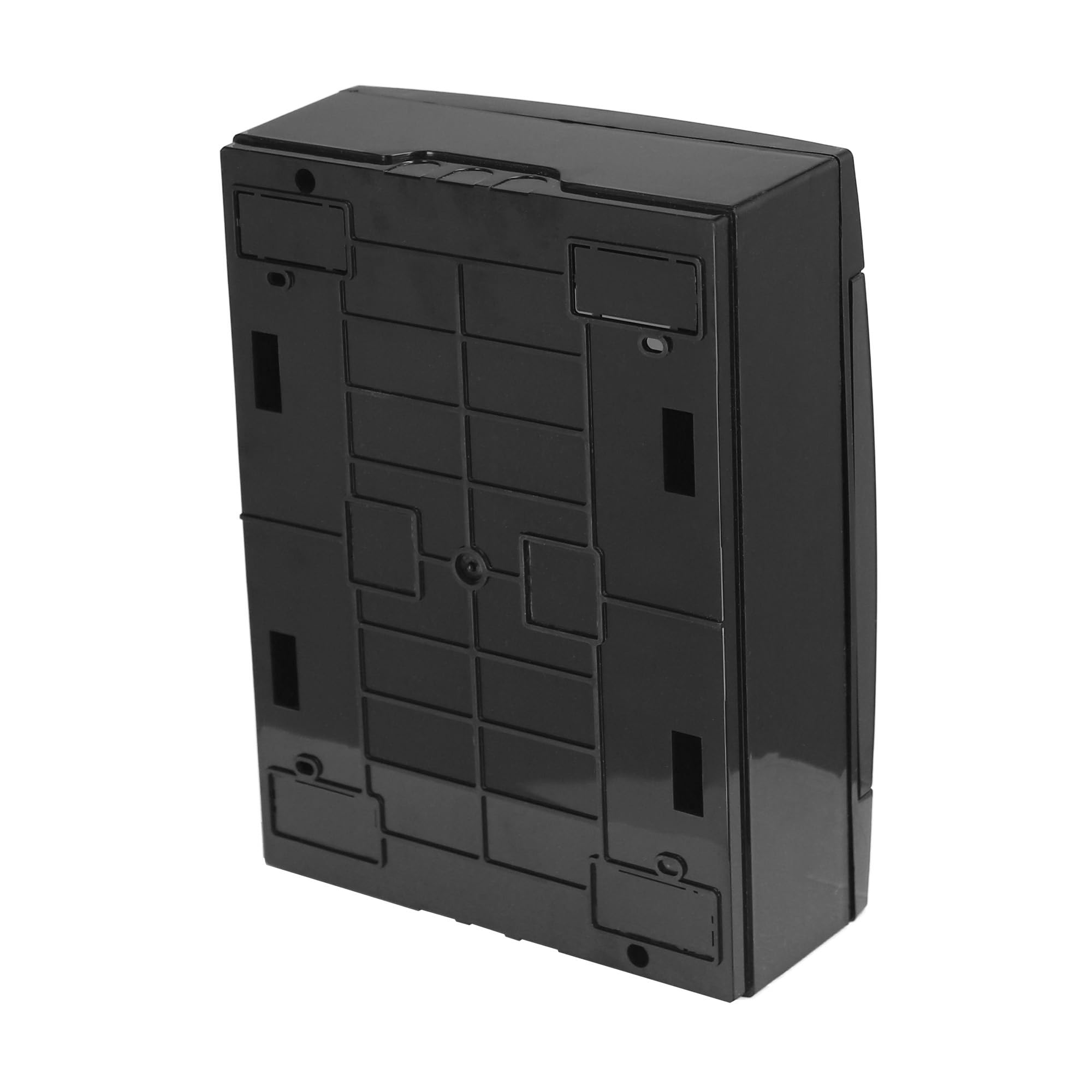 Caja de Distribución de Superficie 2 Filas para 16 Módulos 110x215x290,5 mm IP40 - Cuadro Electrico en ABS Negro - Armario de Distribución para Instalaciones Interiores - Horoz Electric