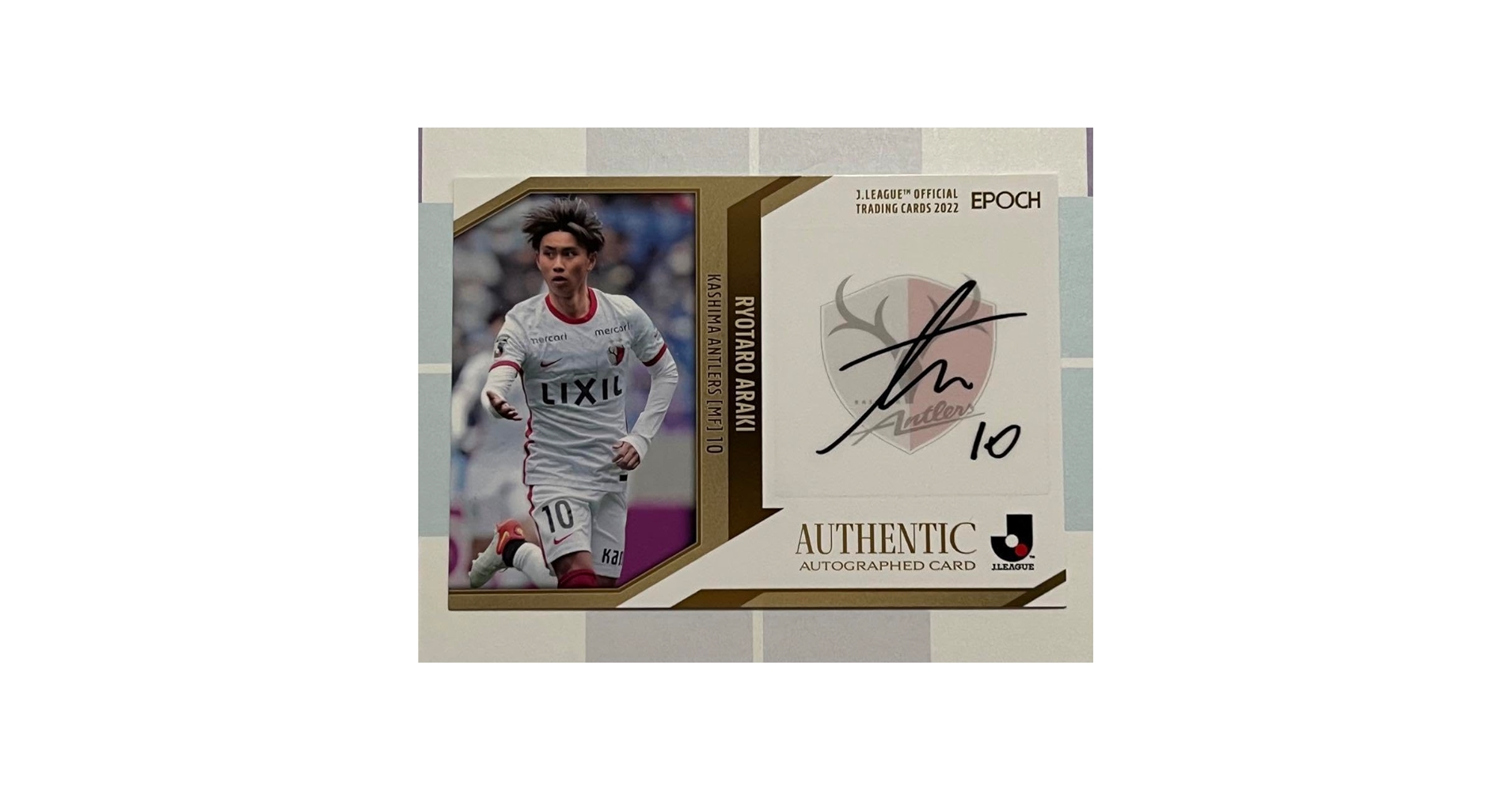Amazon.co.jp: 2022 Jリーグ Jカード 直筆サインカード 鹿島
