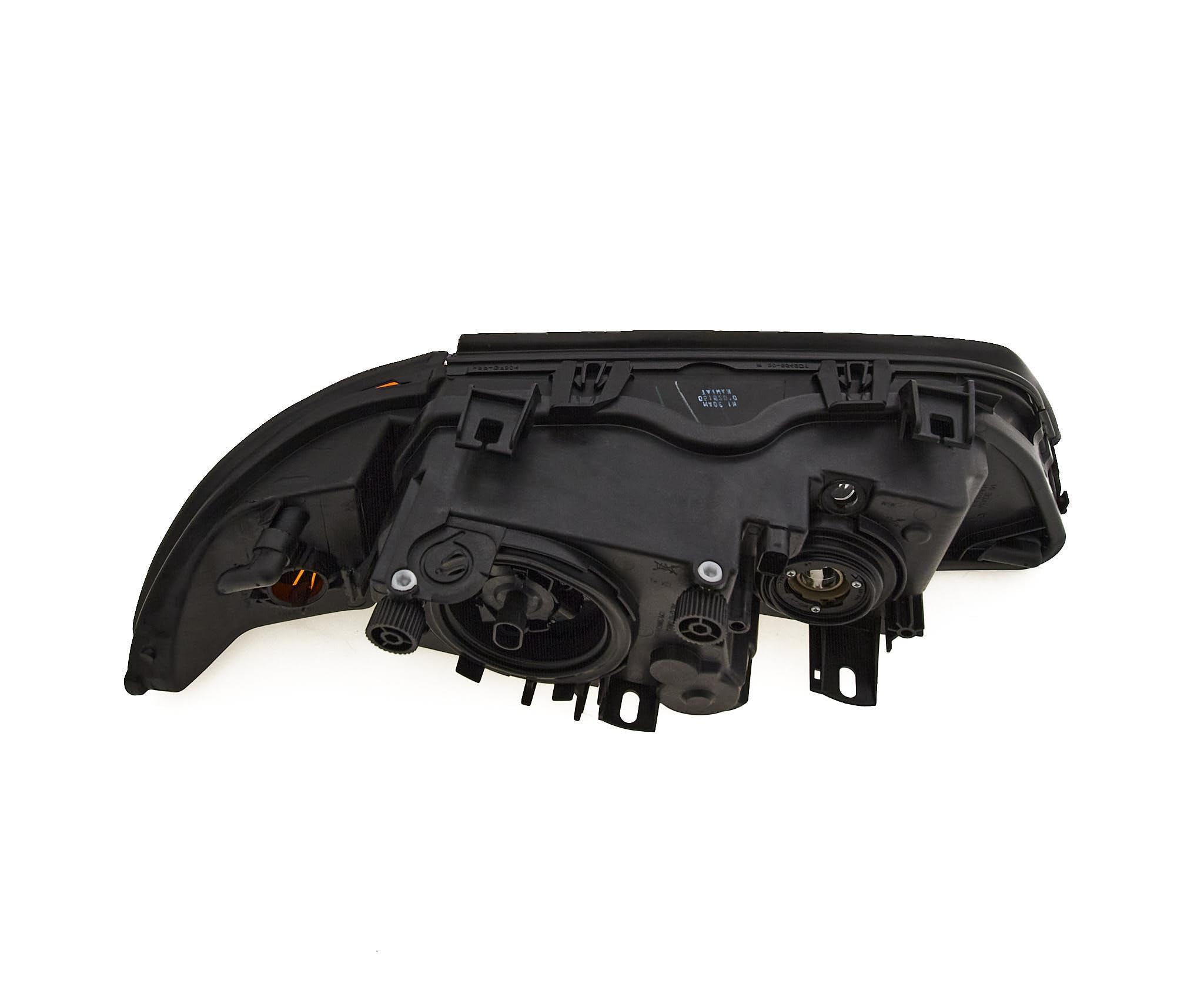 carro Faros delanteros, Lámpara delantera Izquierda 63128362463 adecuado para BMW 5 E39 1996-2000, con servomotor para reg. alcance luces, H7/HB3, CEE