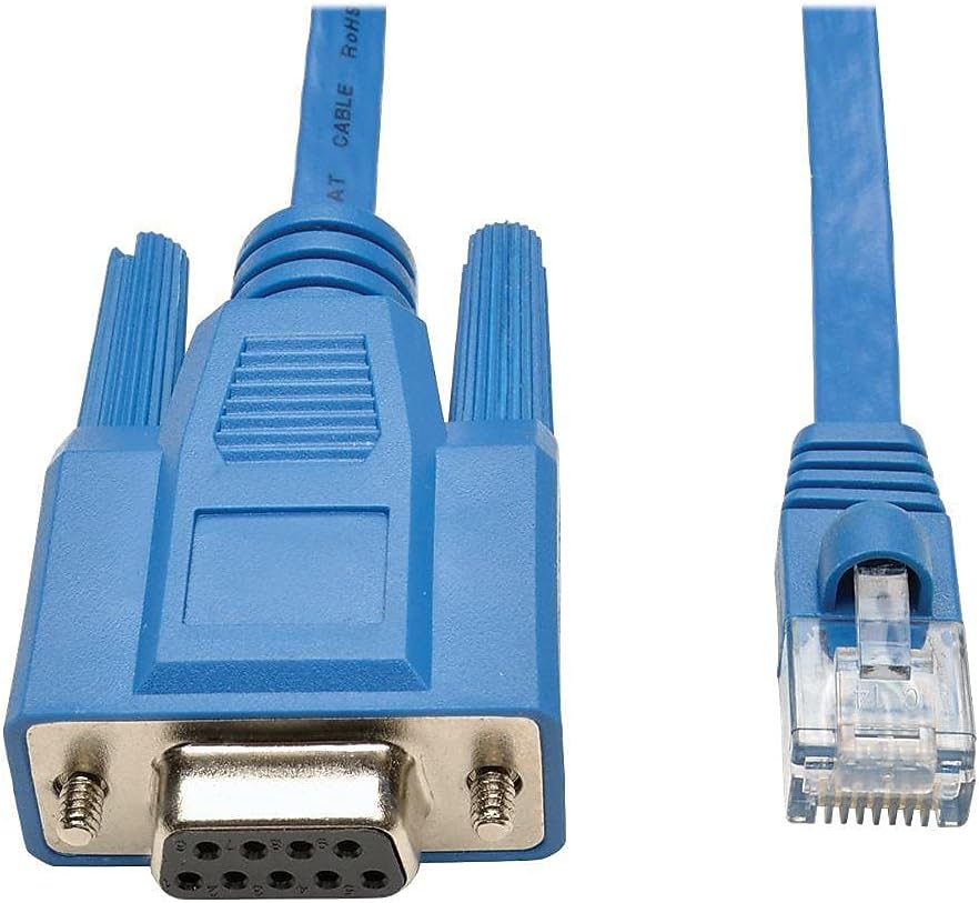 RJ45 to DB9F Cisco Serial Console Port Rollover Cable (P430-006)