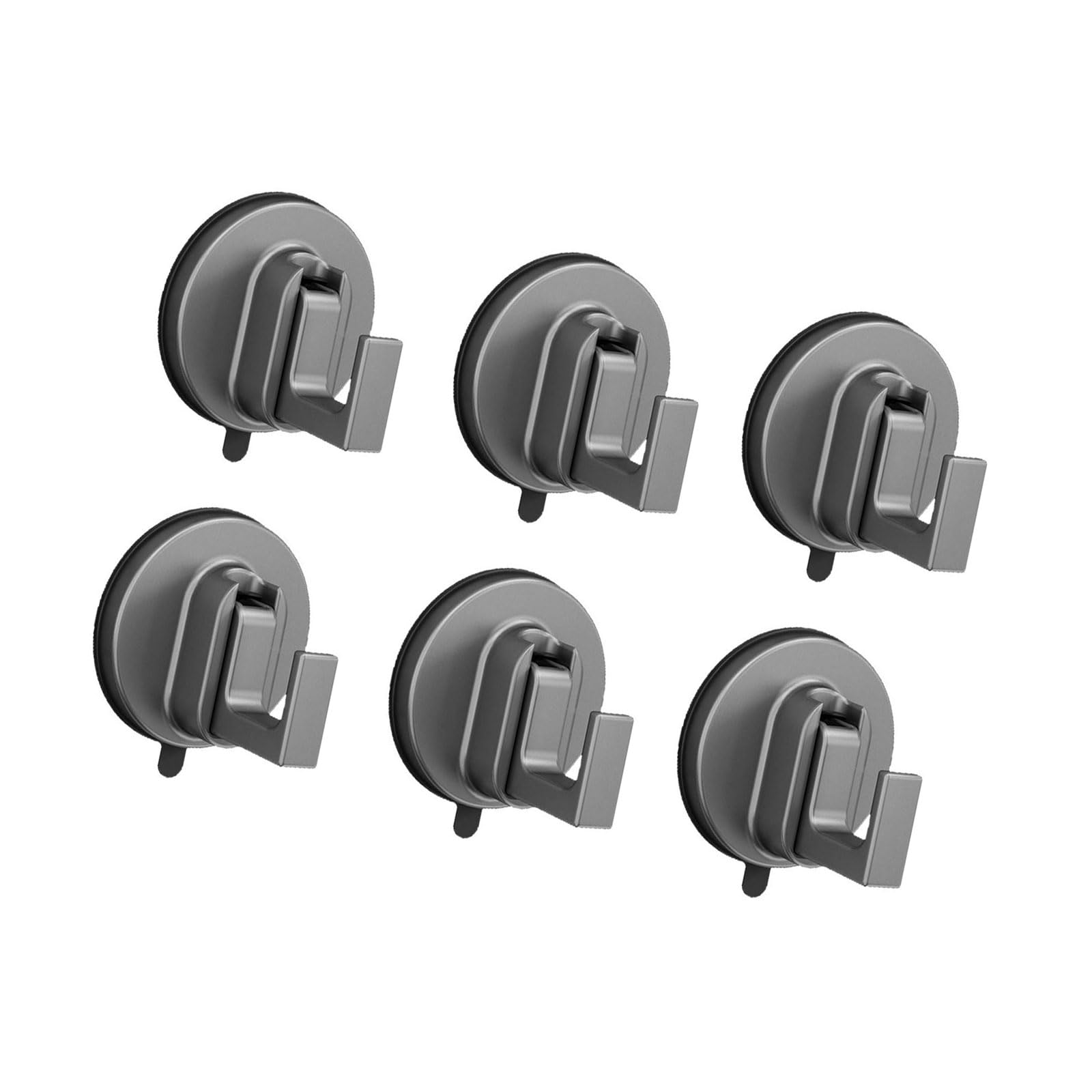 Msioytog Multipurpose Suction Cup Hooks Wall Mounted Bathroom Clothes Hanger None Punching Hole Shower Hooks Easy to Use Strong Vacuum Suction Cup for Bathroom and Glass Surfaces