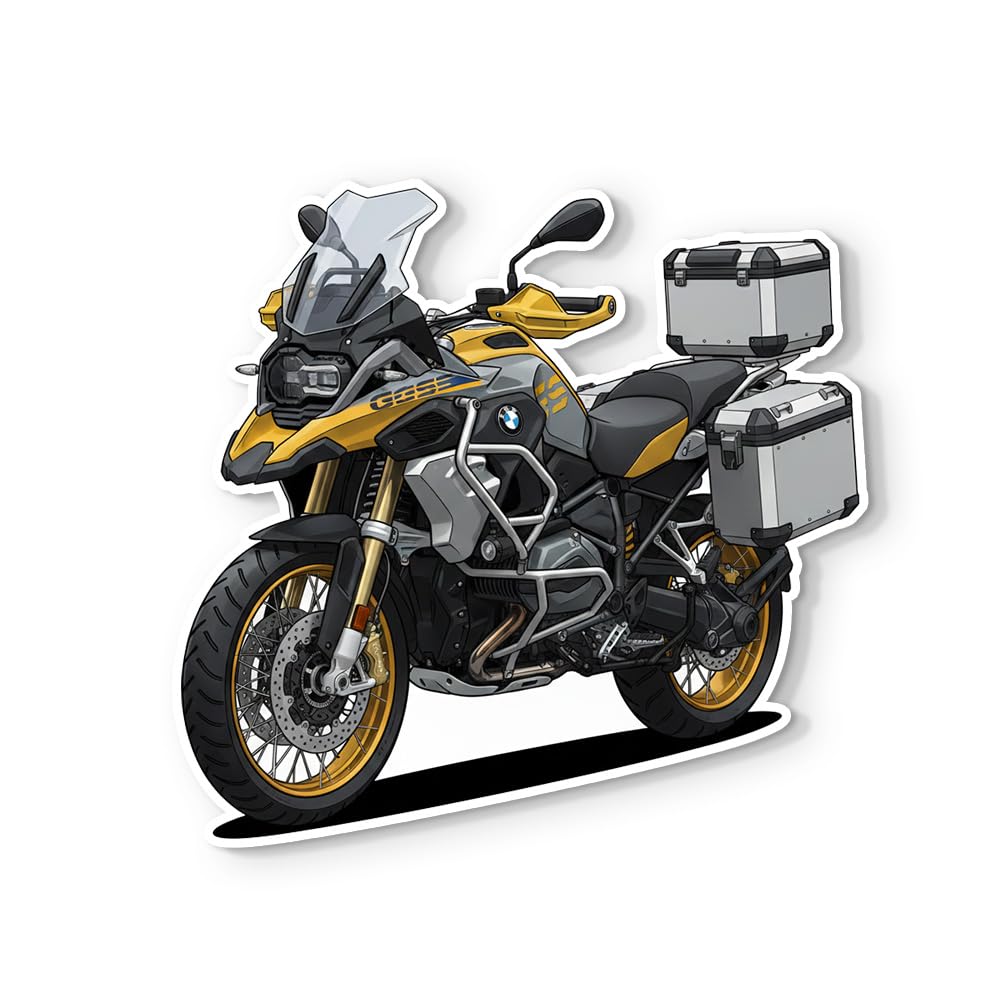 Bike R1250 GS Adventure Fridge Magnet | Wooden Laminated Print Fridge Magnet for Home-image-49