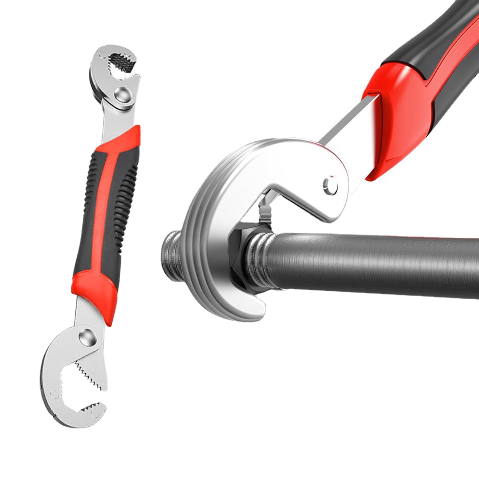 Generic Double Head Adjustable Wrench - Multipurpose Small Tube Tool for Home Repairs and DIY Projects