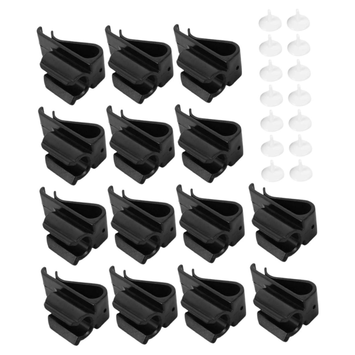 TOYANDONA Golfschläger-Clip Golf-Putter Tasche Entfernung Stichworte Putten Club-organisator-Clips Putterbag-Clip Golfbeutelzubehör Golfzubehör Für Damen Abs Schwarz