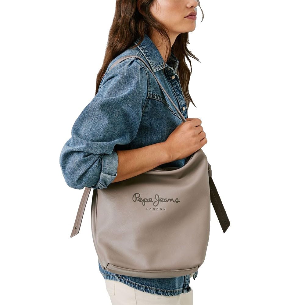 Pepe Jeans BAGBolso Caddy Code para mujer, gris (gris Yale), talla única, BAGGrey (Yale Grey), Talla única
