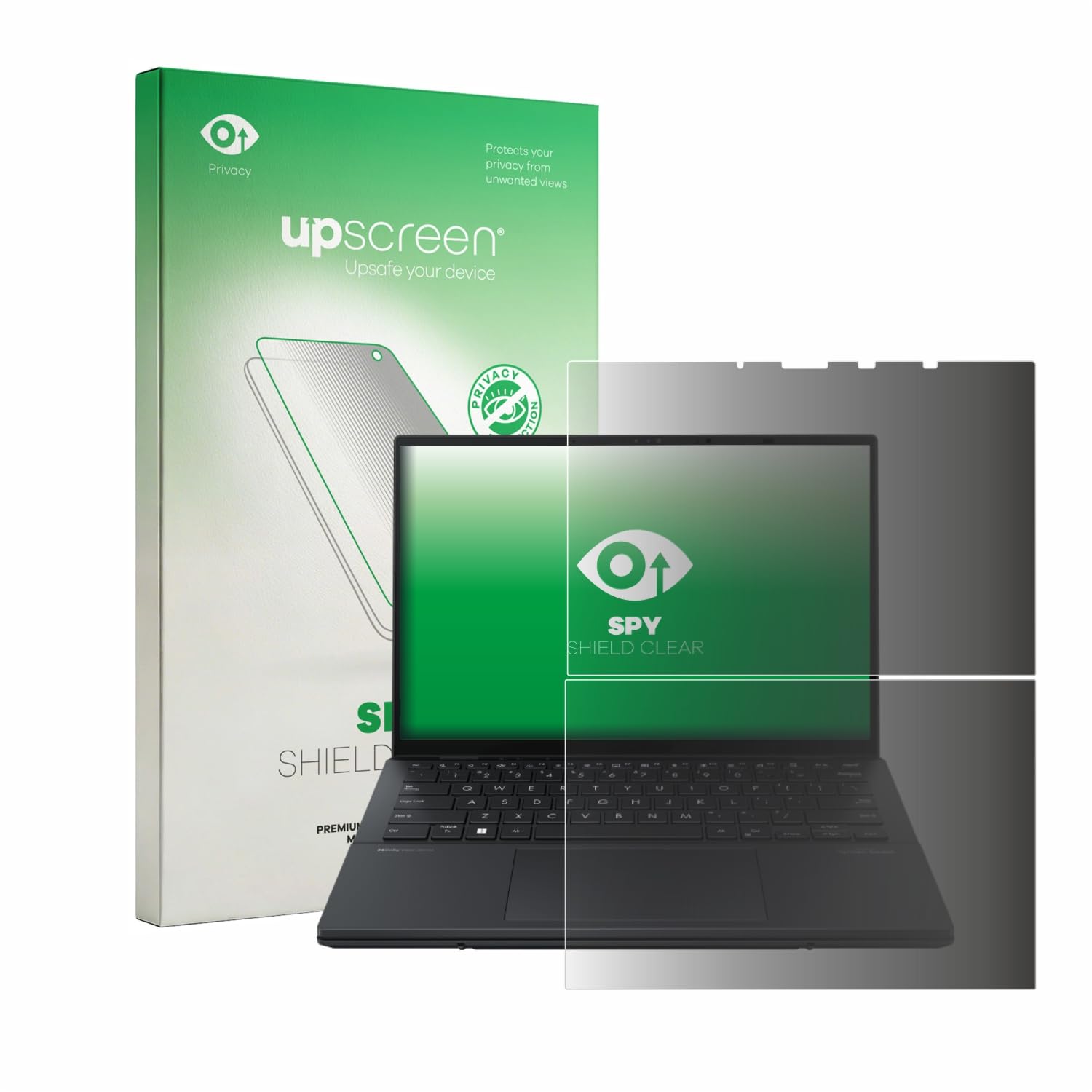 upscreen Blickschutzfolie für ASUS ZenBook Duo OLED 2024 UX8406