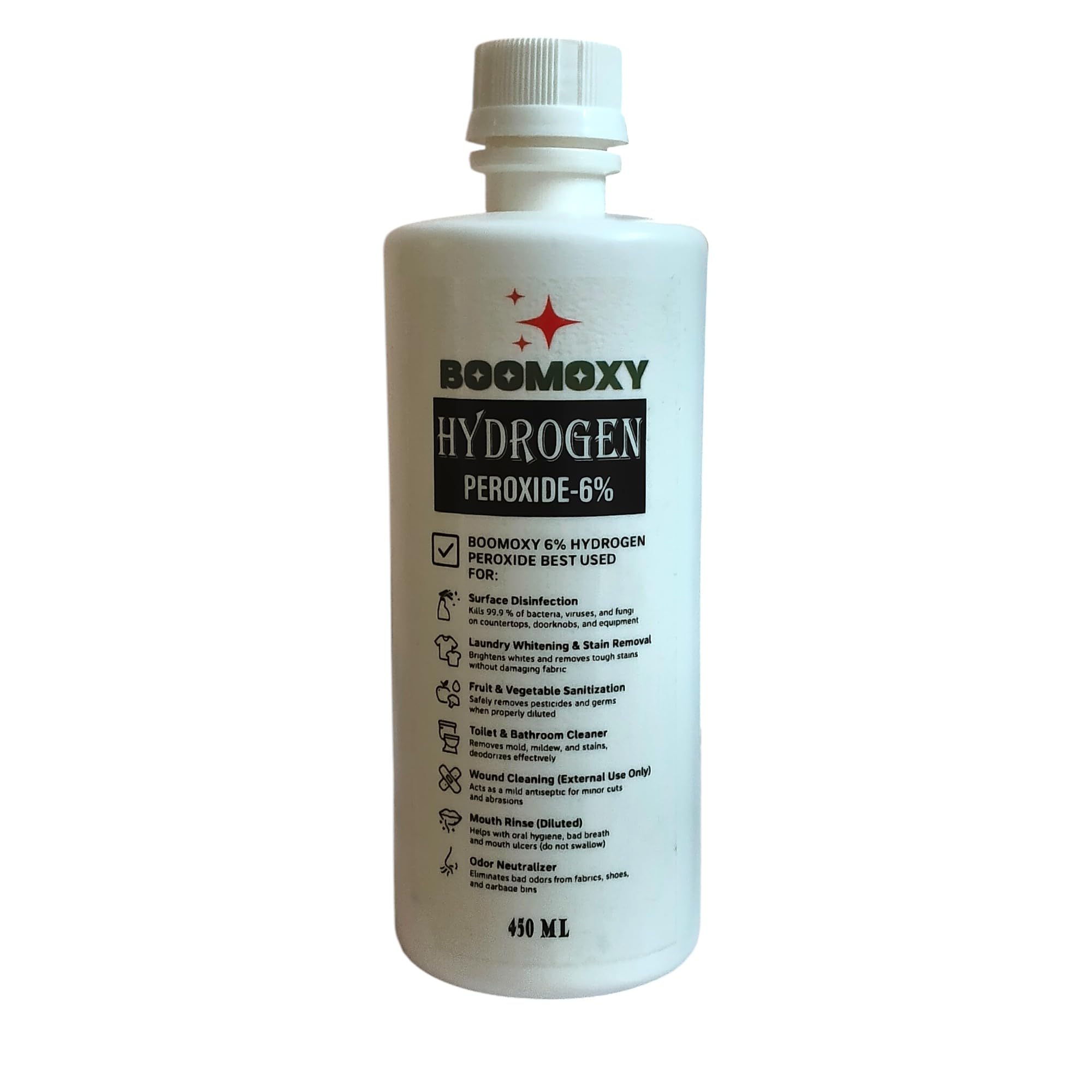 Hydrogen Peroxide 6% Cleaning Solution for Home, Laundry, Bath, Garden, and More-image-24