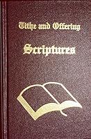 Tithe and Offering Scriptures 0967199565 Book Cover
