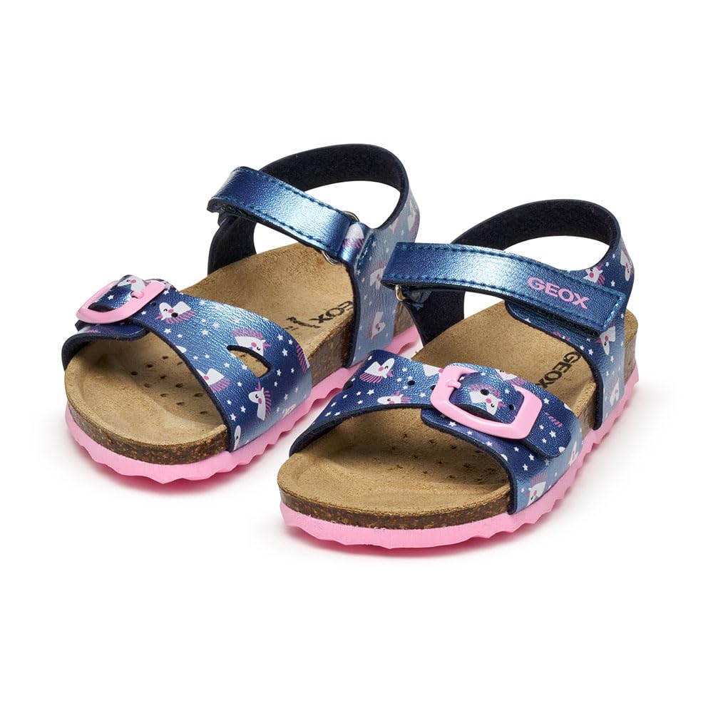 Geox Mädchen B Sandal Chalki GirlSandal