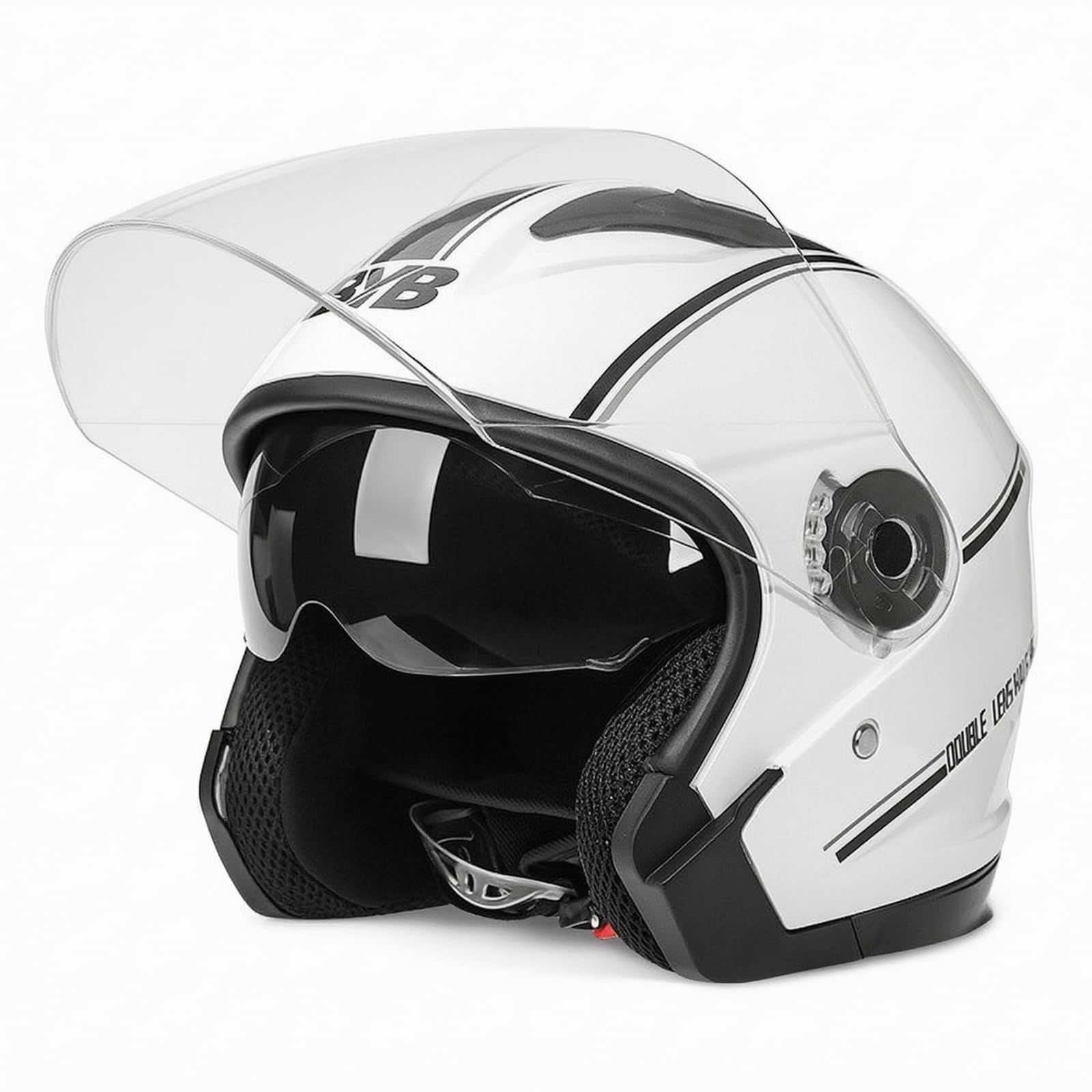 Casco con Visiera Parasole Leggero