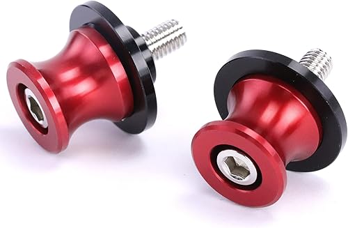 Miniatura 3 de Carretes de brazo oscilante de 0.315in M8 x 1.25 CNC plateado tornillo de soporte para CBR 600 F2 F3 F4 F4i CBR600RR CBR1000RR GSXR600 GSXR750