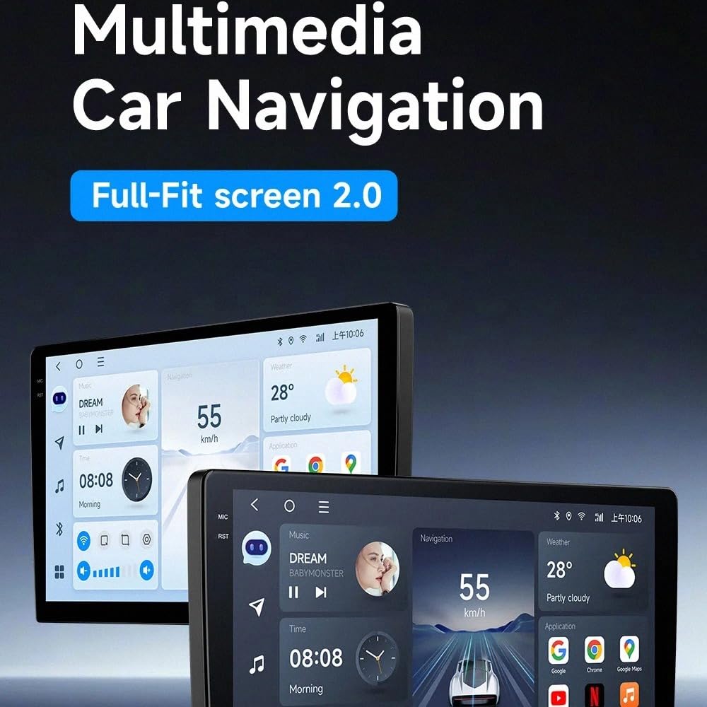 Radio Macchina Touch Screen per Skoda Fabia 2014-2019 Wireless Carplay Android Auto Stereo Auto Bluetooth Ips con Pantalla Táctil con Gps, 4 Nucleo 2G+32G
